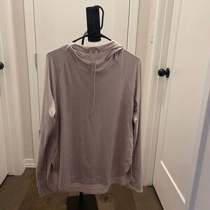 Pink Athleta light weight sweatshirt